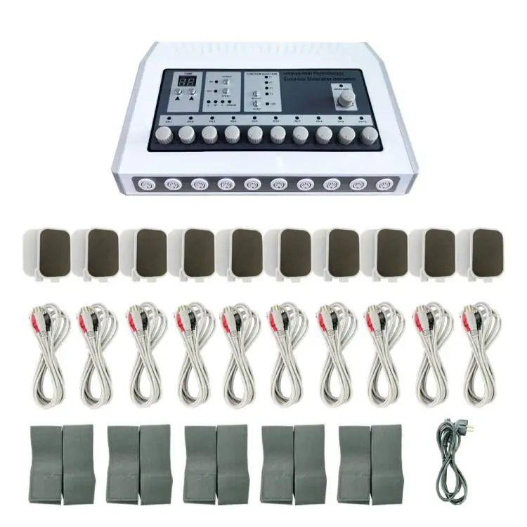 Hot Sale Electric EMS Slimming Breast Massage Bio Electronic Muscle Stimulator Heating Microcurrent Electrostimulation