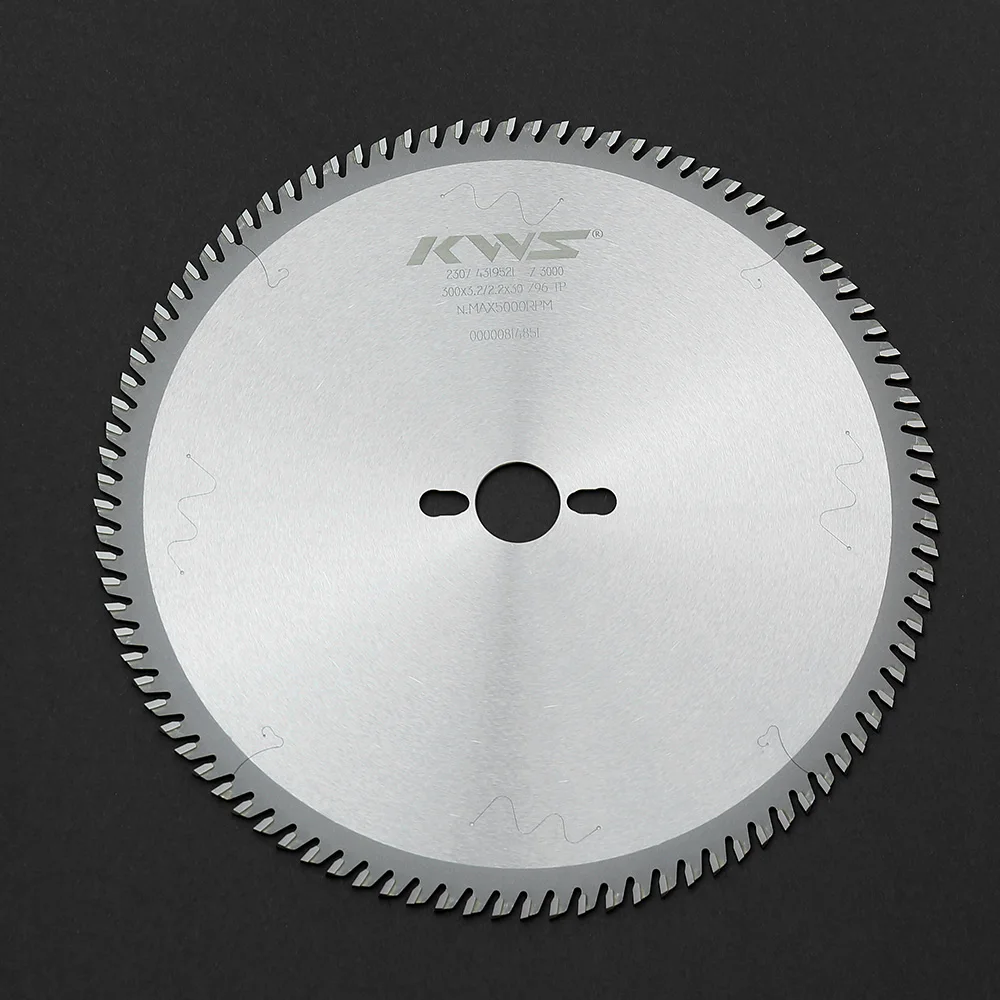 KWS Circular Saw Blade 300 mm Diameter 30mm Arbor 60 Teeth ATB Blade Stationery Table Saw Woodworking Tool Wood Cutting Nanxing