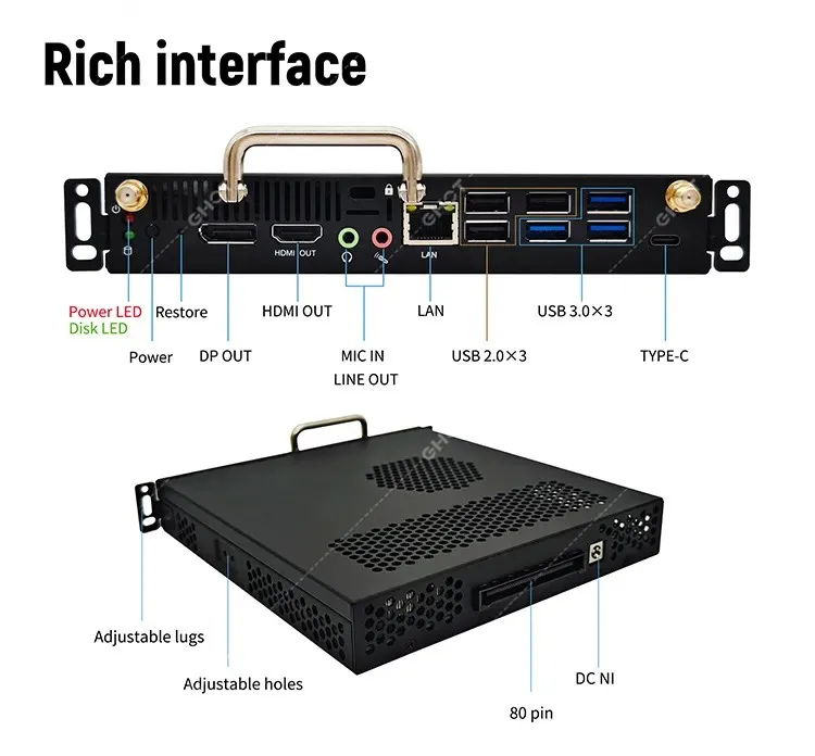 I3 i5 i7 ops модуль компьютерный Съемный плагин Спецификация pc 5K для образовательных конференций интерактивная доска