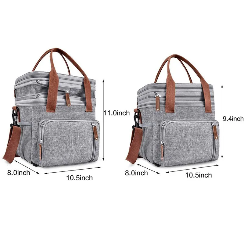 Waterproof Large capacity oxford insulated cooler bag thermal thermal lined tote cooler backpack portable picnic bag