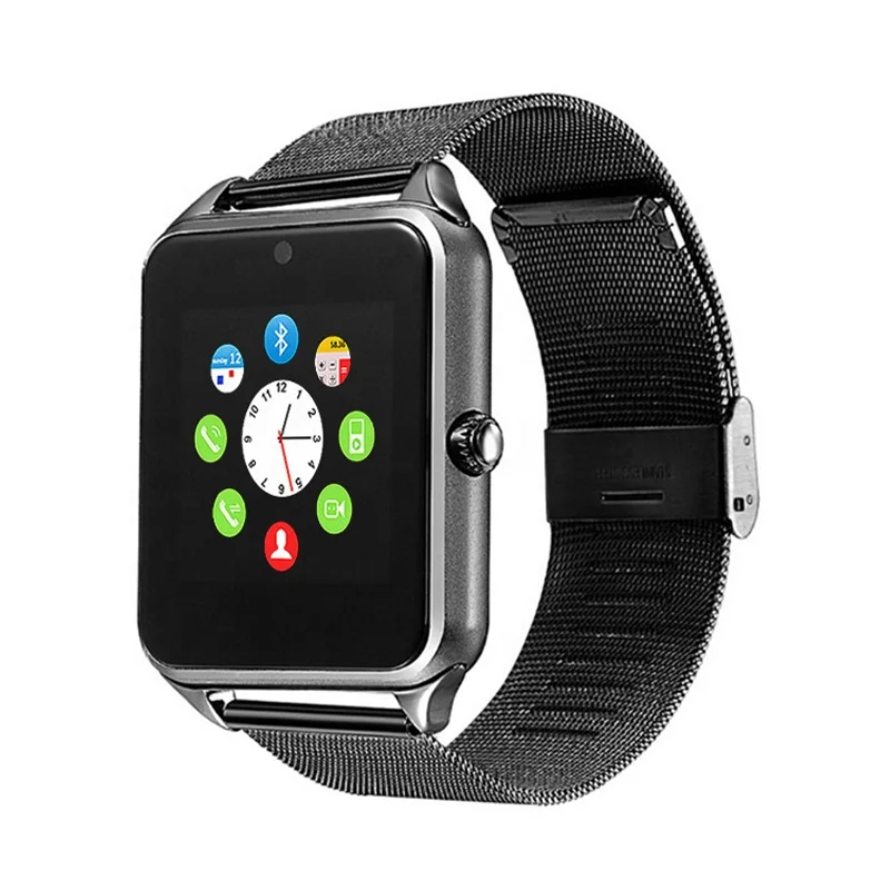 
2020 NEW Smart Watch Z60 Smartwatch bt SIM TF Card Slot GPS Mobile Phone Watch With Camera Cheap price Smartwatches 