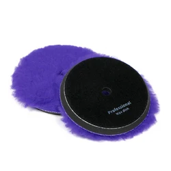 Фиолетовый шерстяной полировальный диск, 6 дюймов, для полировки автомобильной краски