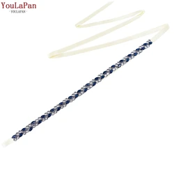 YouLaPan S07-L Fashion Sapphire Thin Belt Women Party Evening Dress Waist Decoration Wedding Bridesmaid Sash