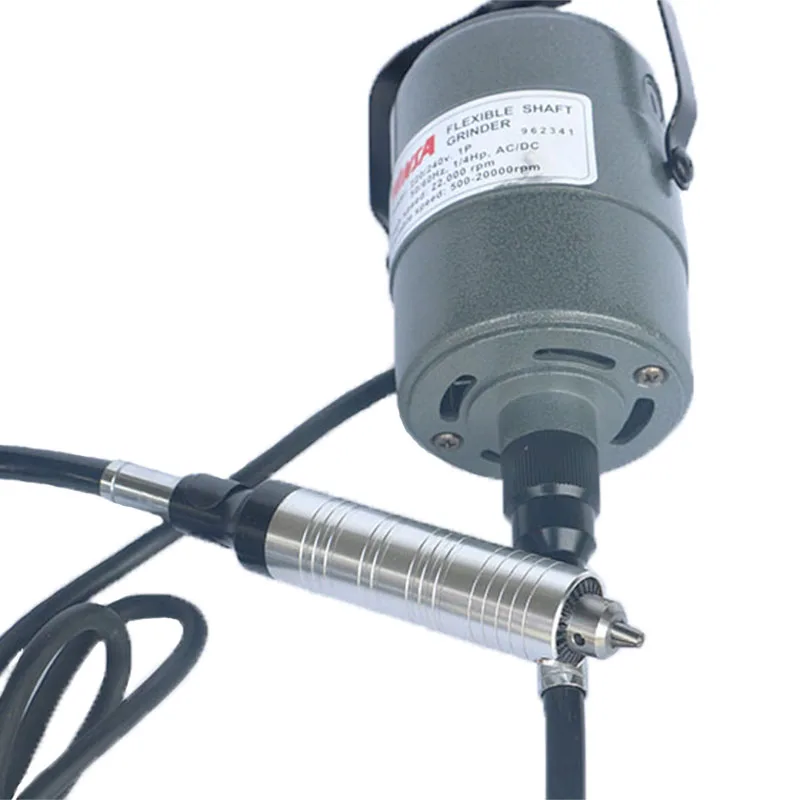 Engraving Tool Hanging Jewelry Tool Polishing Motor Foredom Flexible Shaft Grinder Rotary With Foot Pedal Flex Shaft Machine