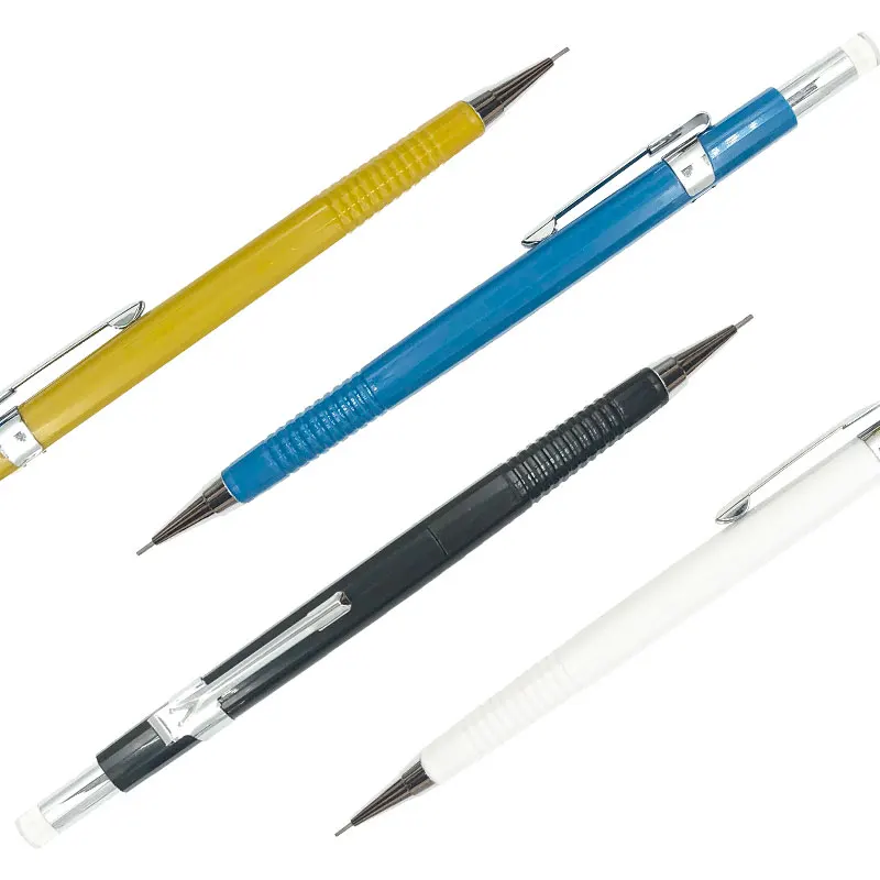 Maxwri Hot Sale Promotional 0.5mm/0.7mm Semi Metal Mechanical Pencil With Ball Pen 2in1 Multi-Function Pen For Office School