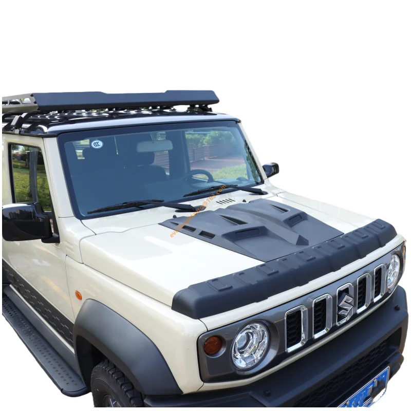 Jimmy JB 74 2024 5 Doors 2019 3 doors  accessories Bonnet Scoop Bonnet Trim Injection Mould Install With 3m Tape PP