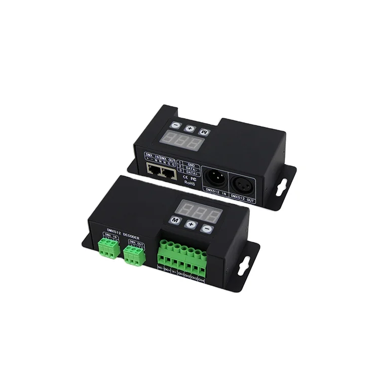 BC-854-CC High Quality 48V DMX512 Constant Current Decoder 350MA 700MA 4 Channel DMX Decoder
