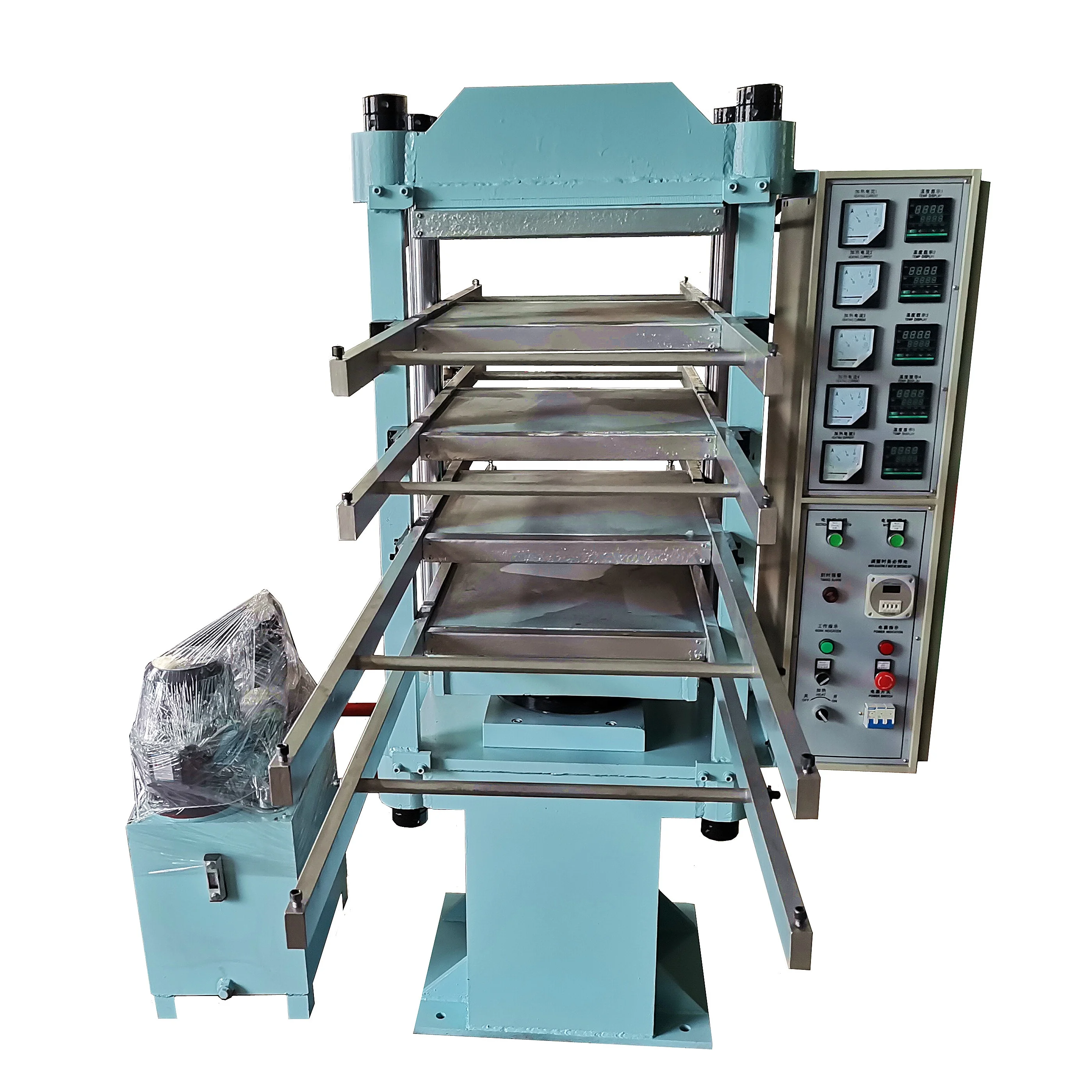 EPDM Gym Rubber Flooring Hydraulic Vulcanizing Press