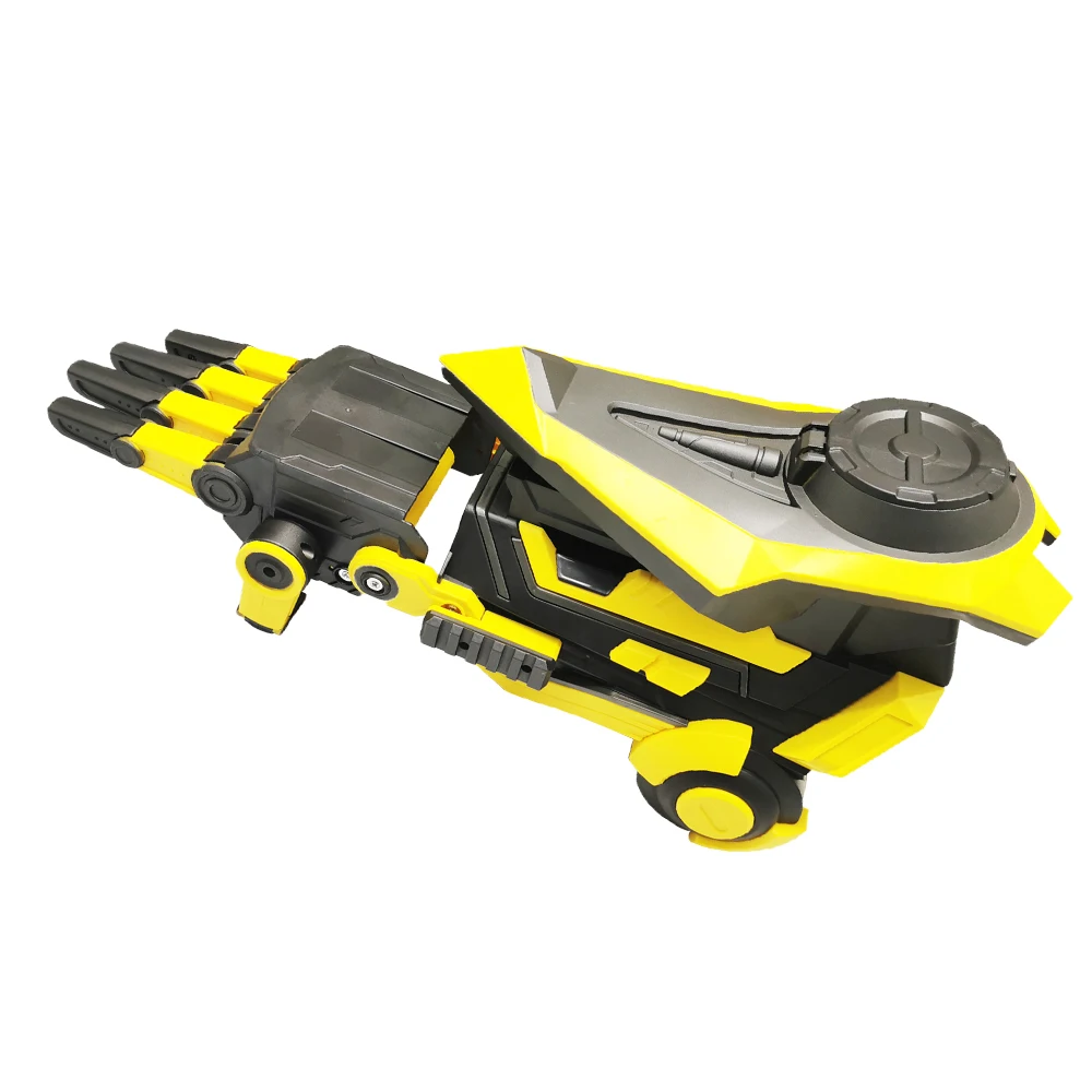 Amazon hot selling robot one-shot Electric 3D Game Machine Arms Water Bullet Shooting Gun Toy for boys adults armas de juguete