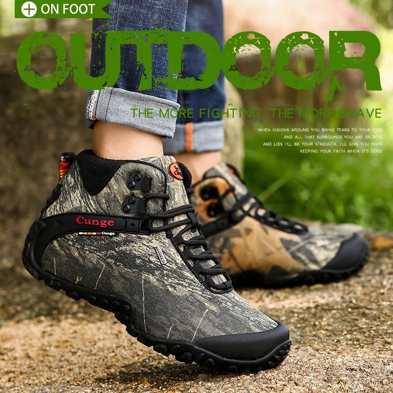 2024 Wholesale Factory Price Men Outdoor boots Large Size Hiking boots Men Shoes Work Safety Shoes Boots 39-46