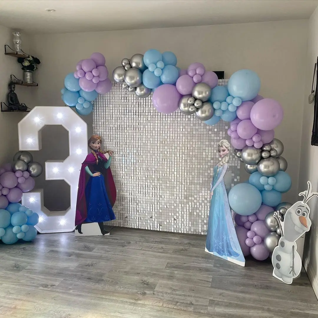 Amazing Air Moving Prop Stunning Iridescent Wedding Mirror Rose Gold shimmer wall Backdrop 3d Disco Shimmer Sequin Wa