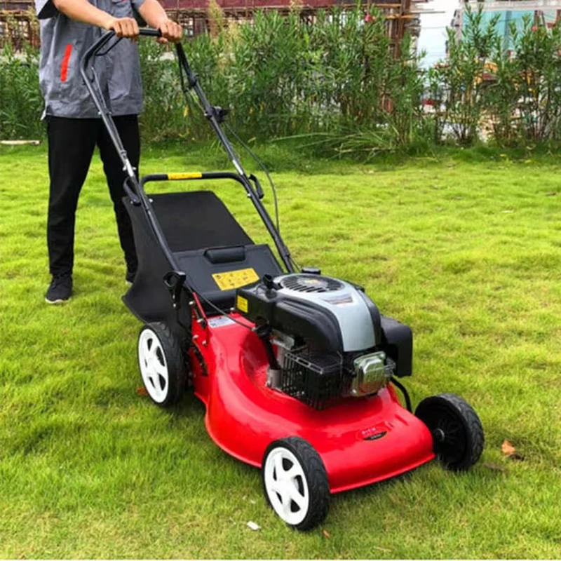 High Quality Self Propelled Electric Rotary Mowers Automatic 4 Stroke Grass Cutter Manual Farm Grass Cutting Machine