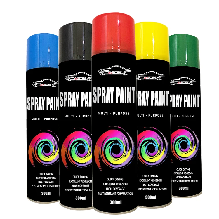 Wholesale 450ml High Quality Aerosol Spray Paint OEM For Multi Purpose Color Paints