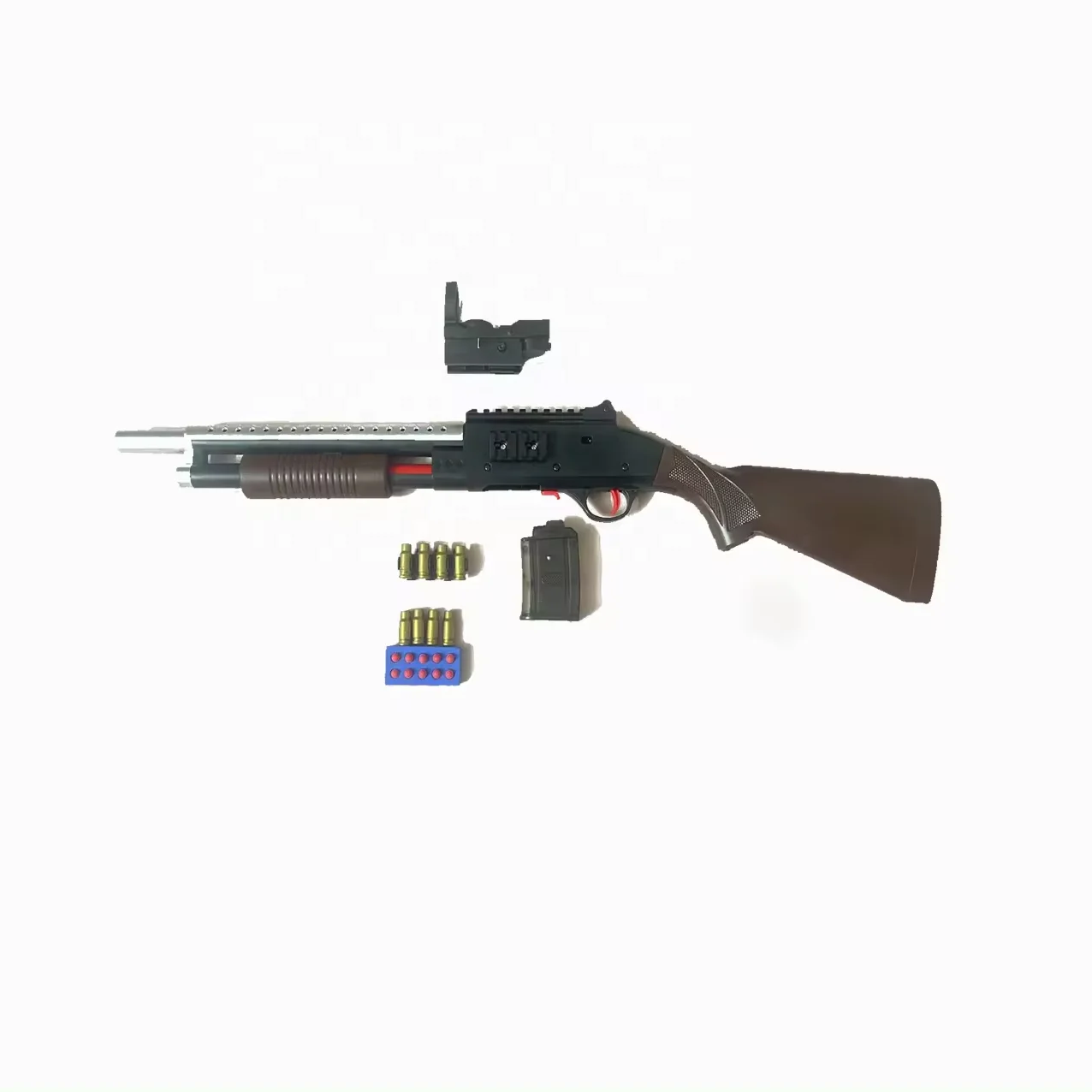 Remington M870 мягкая пуля пистолет симулятор игрушечный