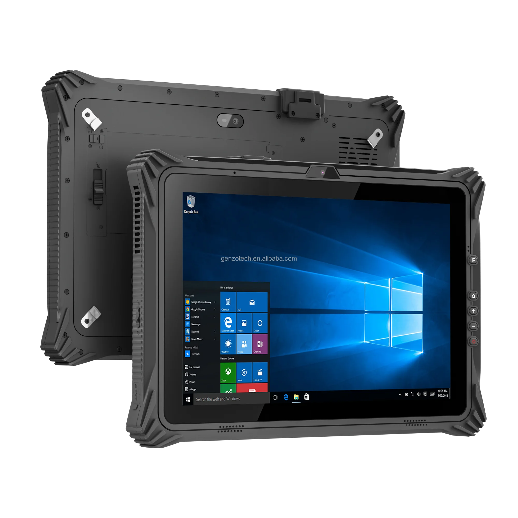 GENZO Rugged Tablet 12 inch with vehicle mount tablet windows intel 12 pulgadas fingerprint rugged tablet windows 12 inch