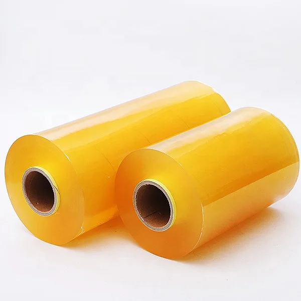 PVC plastic wrap Cling film food grade casting jumbo roll