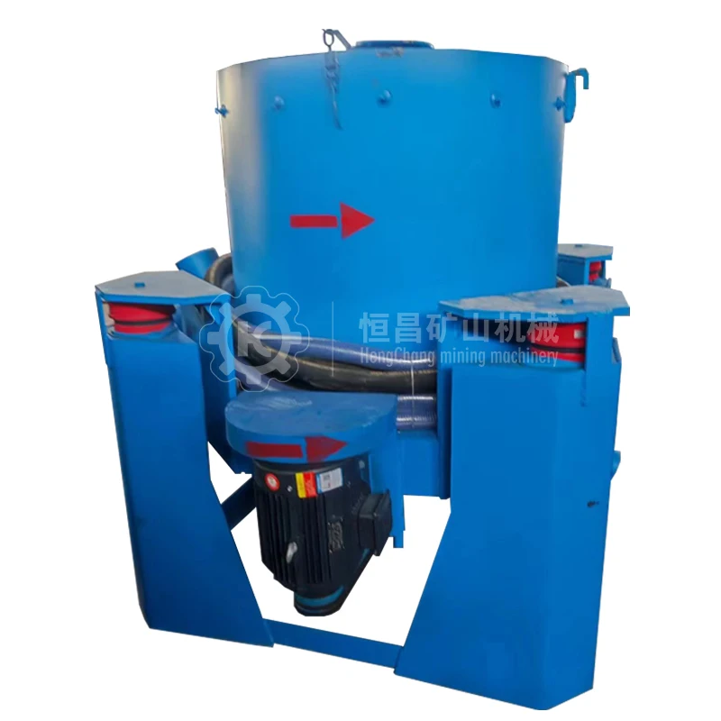 5-10tph High Recovery Rate Placer Gold or Alluvial Gold Gravity Centrifugal Gold Panning Concentrator