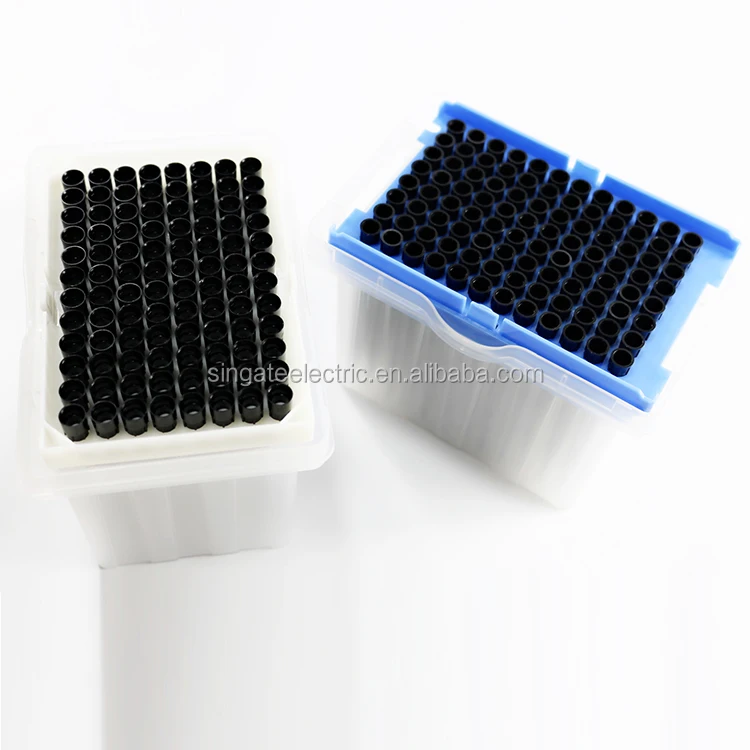 Wide Bore Conductive Robotic Pipette Tips 200ul 300ul 1000ul Sampling Tips Individual Packing