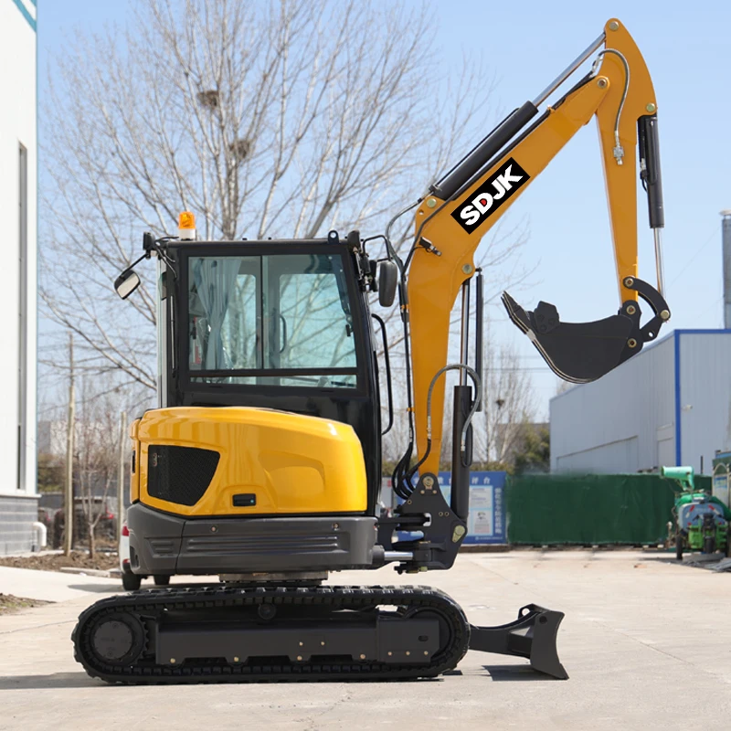 Бесплатная доставка 3 5 тонный экскаватор EPA Kubota небольшой мини-экскаватор 1 тонна 2 тонны новый гусеничный домашний