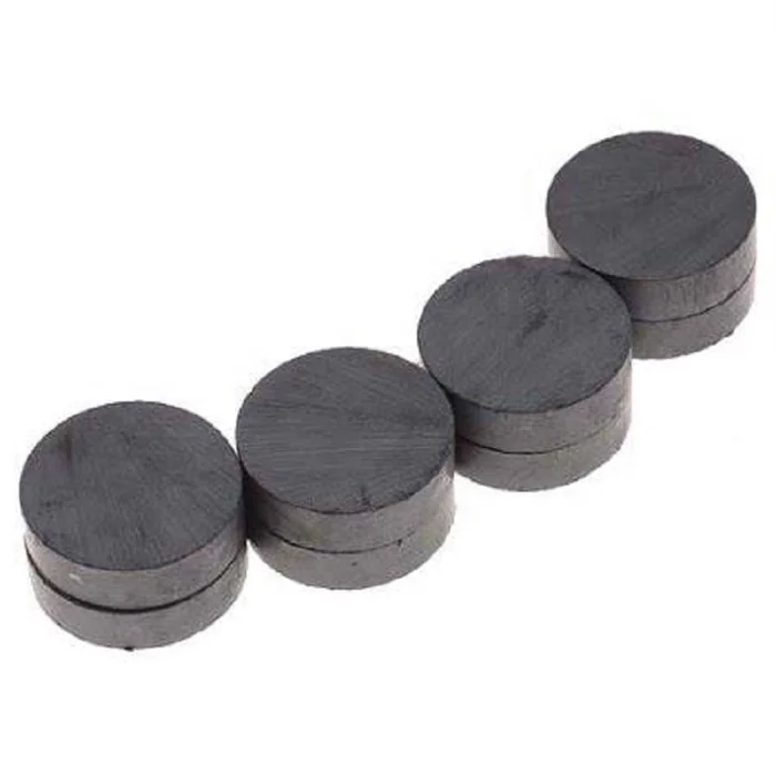 China Manufacturer Price Large And Small Size Cylinder Round Shape Ceramic Ferrite Magnets