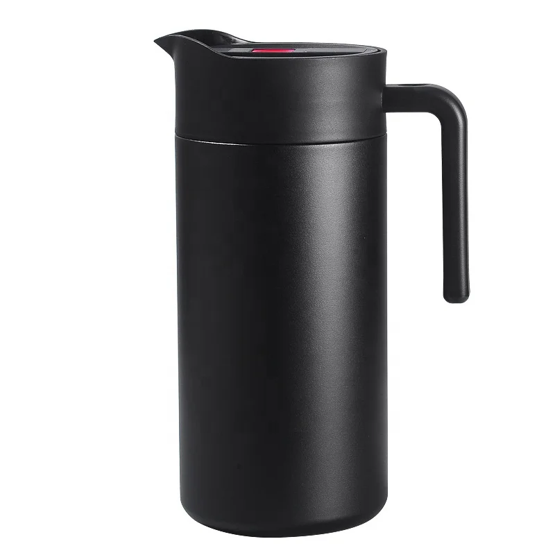 Household intelligent thermos with large capacity double layer vacuum coffee maker