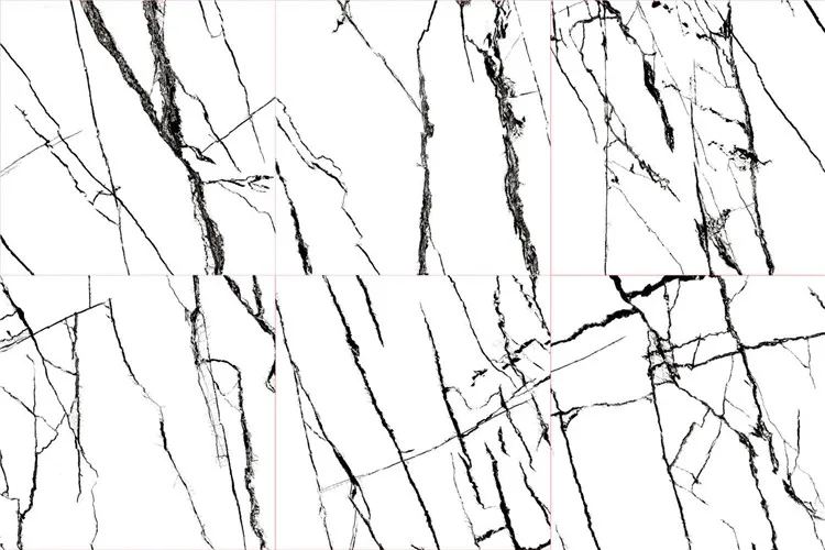 glazed porcelain super white kararra stone marble ceramic flooring  tile   60x60 24x24