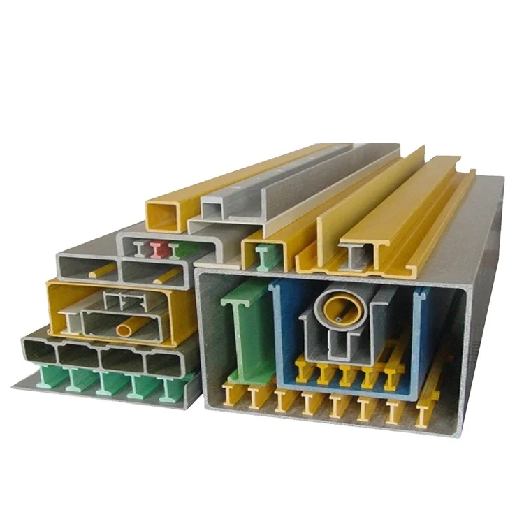 Glass Fiber Reinforced Plastic Manufacturers Pipes In China/frp Pultruded Products Fiberglass Square Pipe