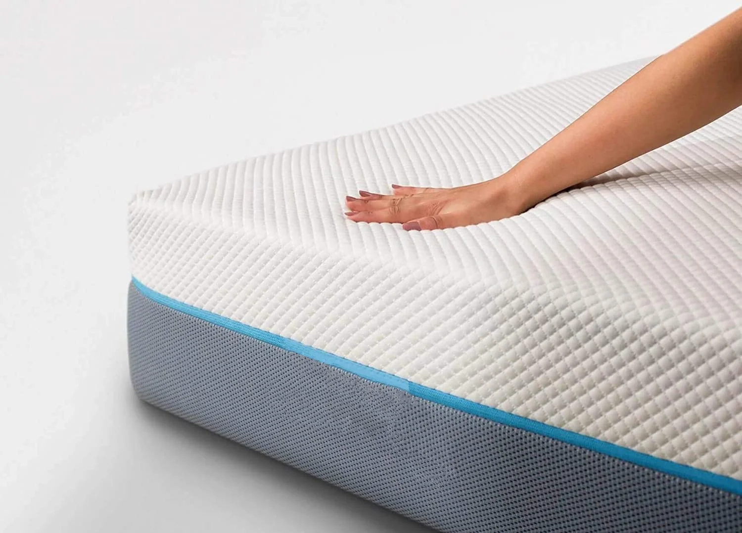 New Design Double UK Mattress Fabric Cover with Breathable Foam and Supportive Sprung Mattress