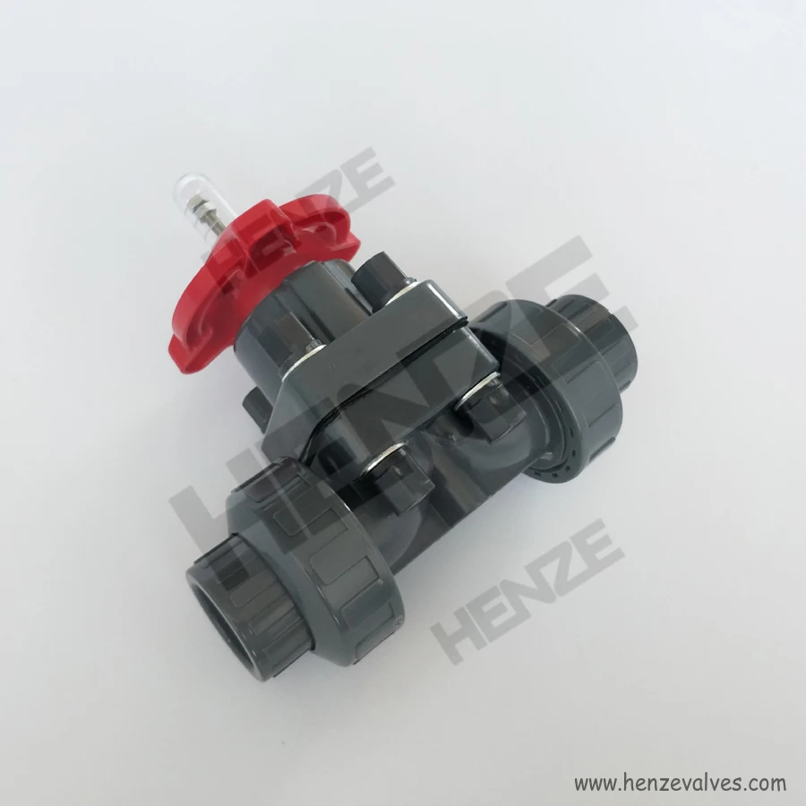 
Plastic UPVC, CPVC, PPH, PVDF, FRPP Socket Plastic Diaphragm Valve 