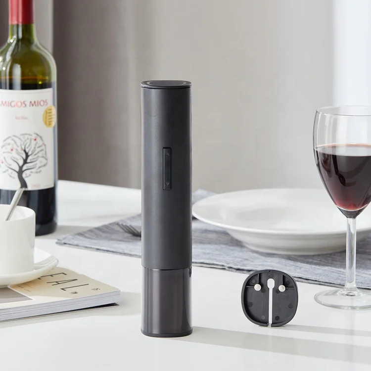 Custom Wholesale Battery Operated Automatic Corkscrew Electric Wine Bottle Opener
