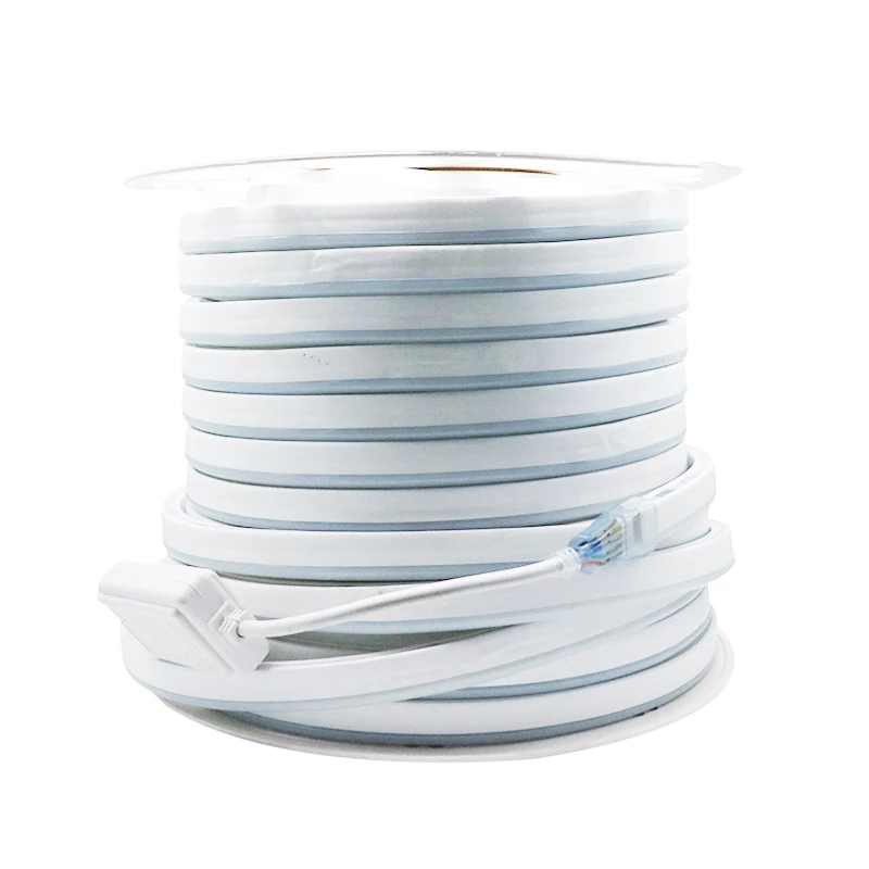 
5050 80 LEDs/m RGB LED Neon Strip Light Ribbon Tape Flexible LED Neon Sign Night Light 