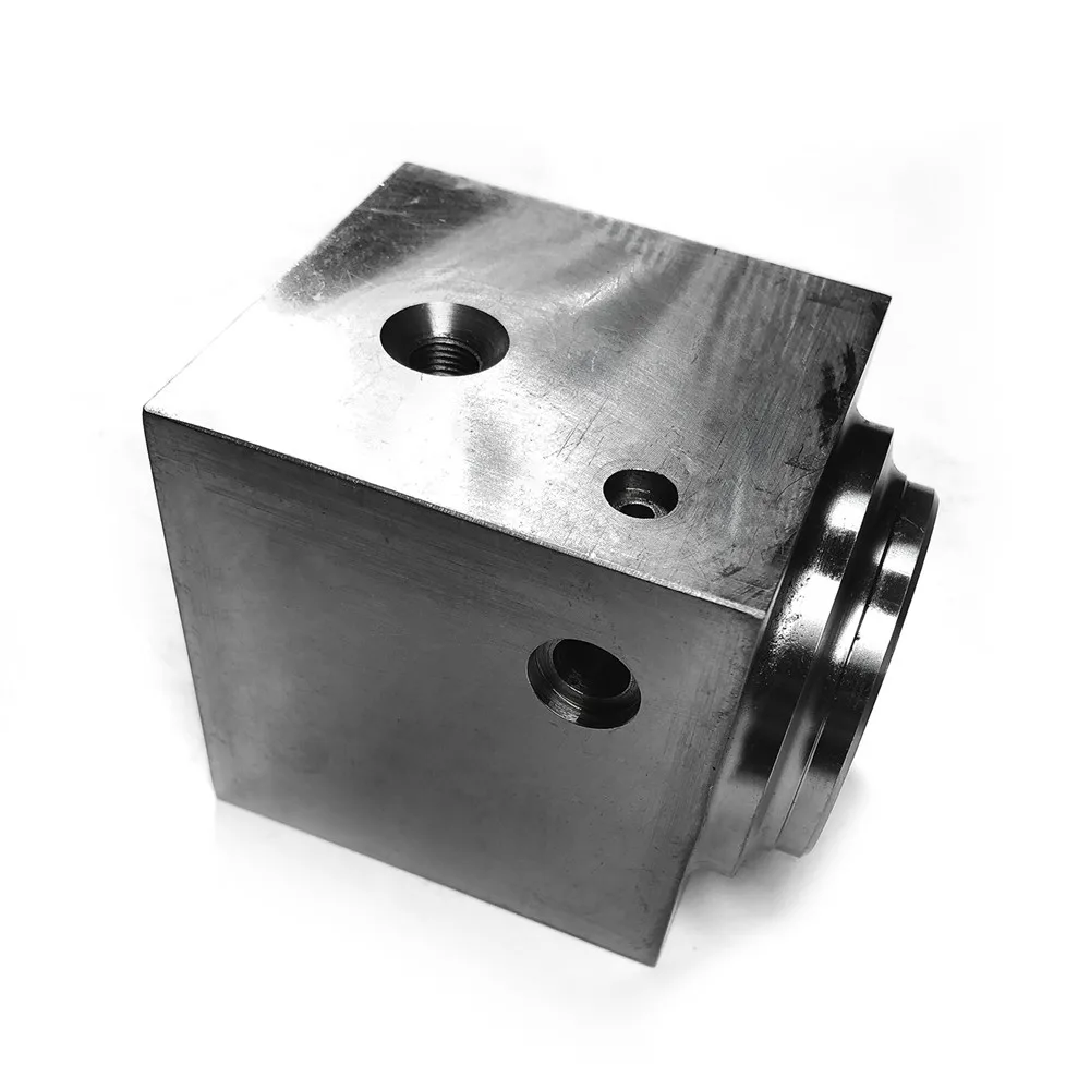 Optimally Designed Stainless Steel Manifold Block with Tailored Valve Bodies for Air and Hydraulic Systems