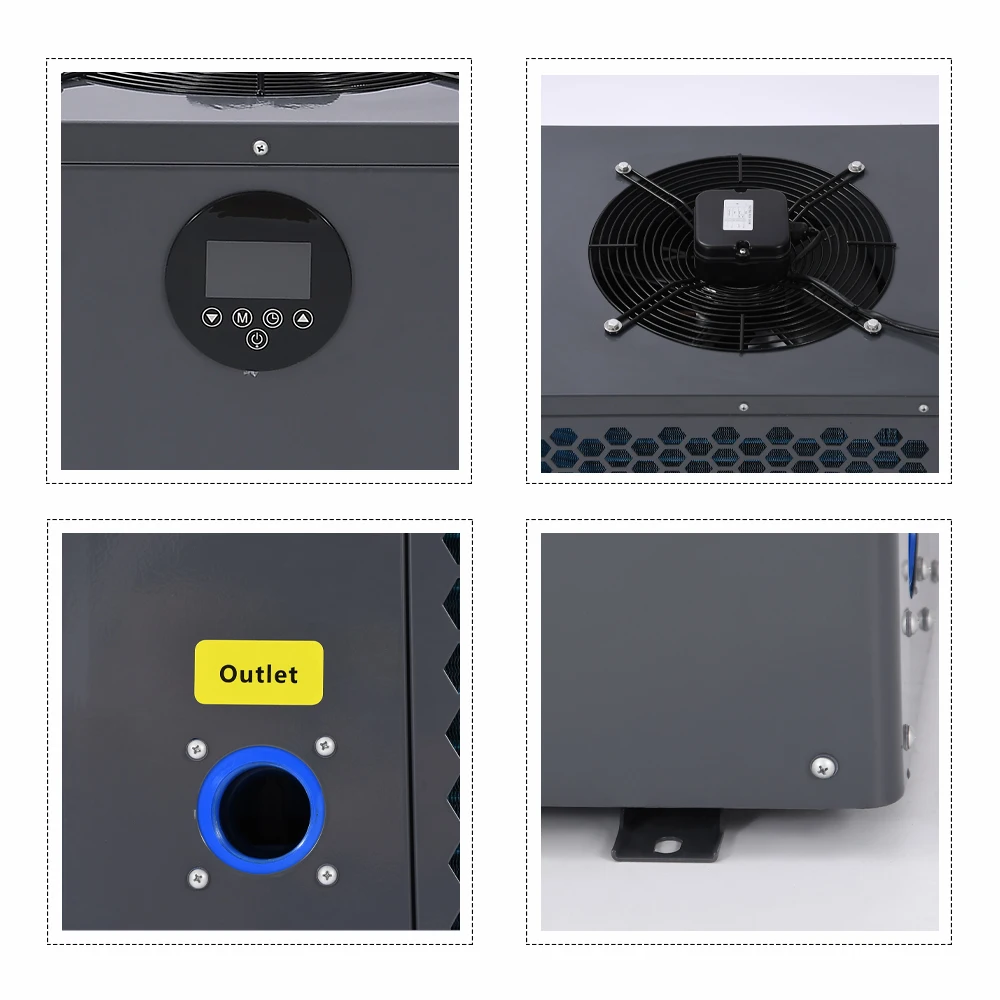 Custom Small Portable 0.8HP Sport Equipment Cold Ice Bath Recovery Water Chiller