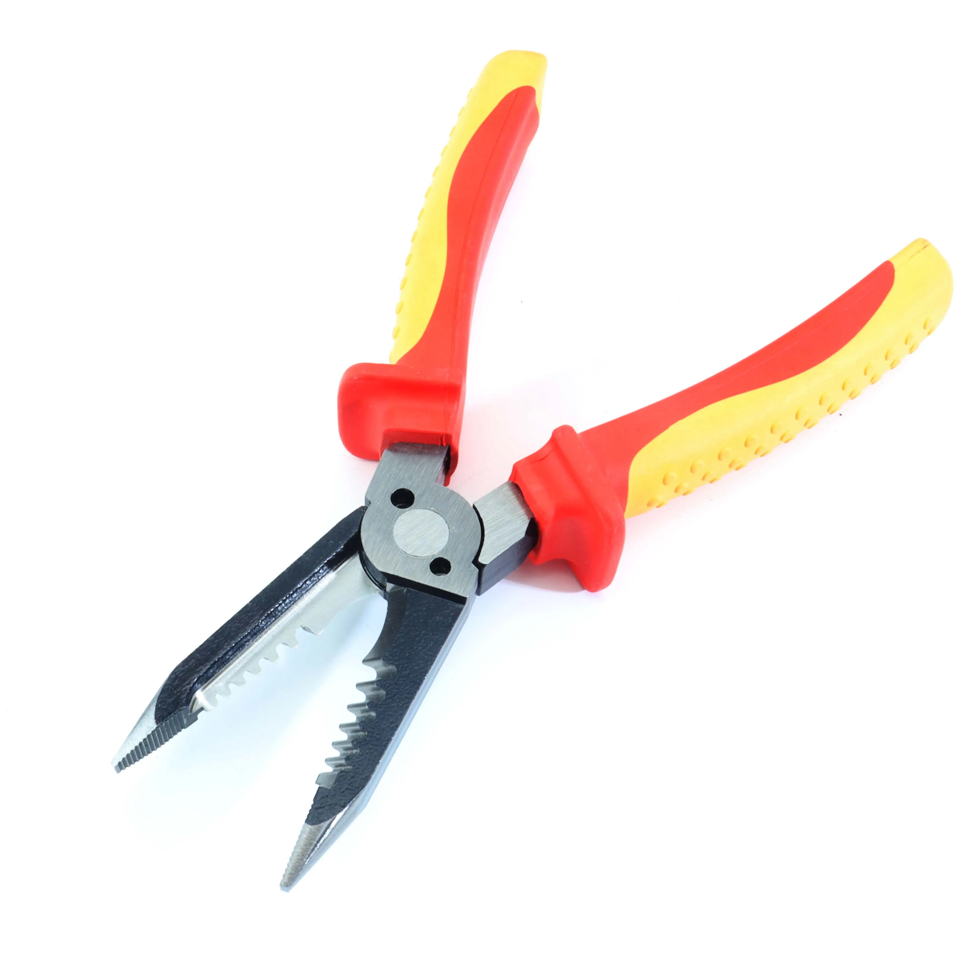 CRV Material Heat Treatment Black Finish Polishing VDE Insulated Wire Stripping Plier Wire Stripper Pliers