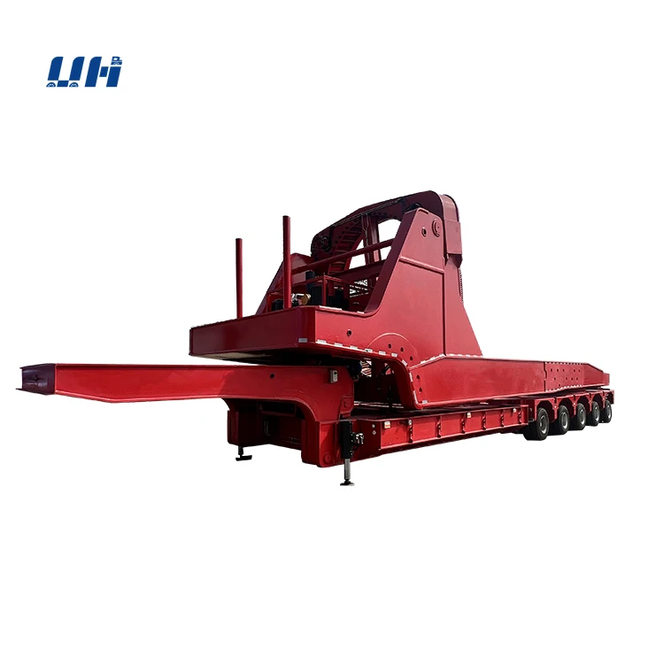 Heavy Load 50m 100t Wind Blade Lifter Adaptor Wind Turbine Trailer Suitable for Mountain Road