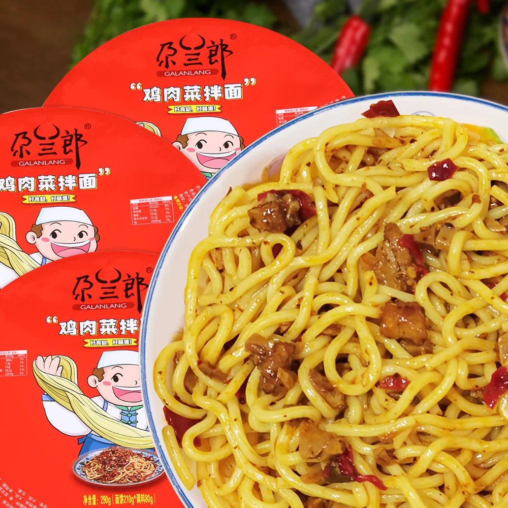 Wholesale China Chicken Noodles Instant Food Instant Noodles 290g
