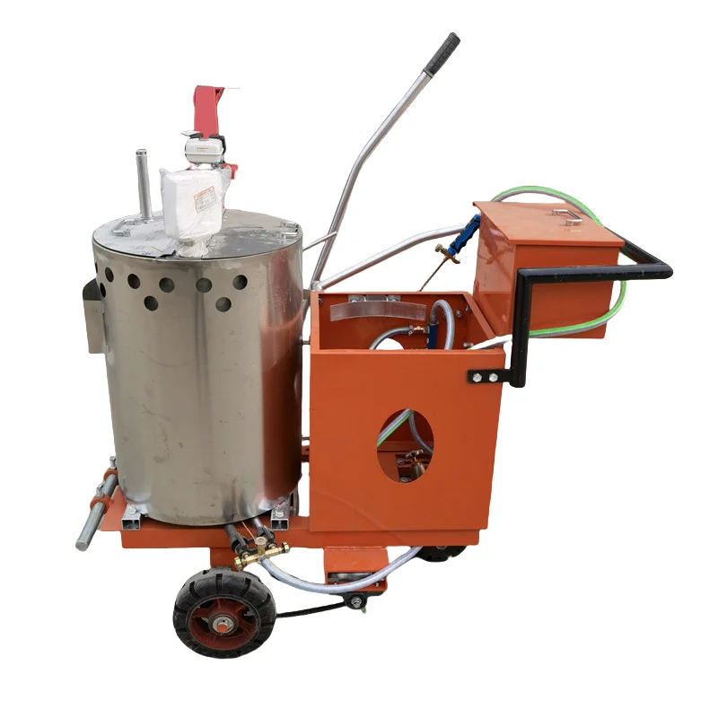 New Automatic Multifunctional Manual Road Marking Machine Thermoplastic Construction Industries Featuring New Condition Engine