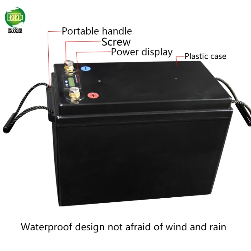 brand new Deep Cycle Lifepo4 Battery lithium 12v 100ah for Car energy storage Battery pack