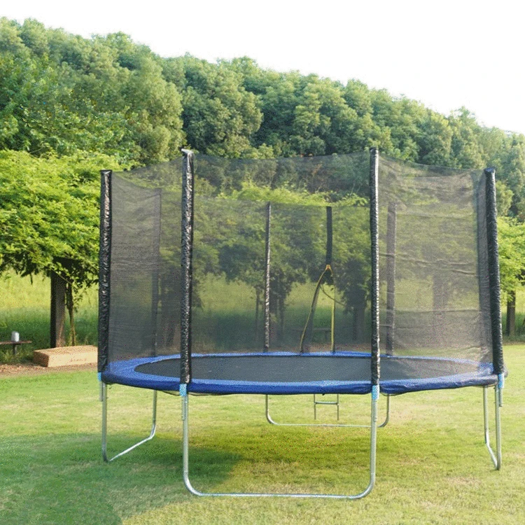 14ft outdoor trampolines park with enclosure