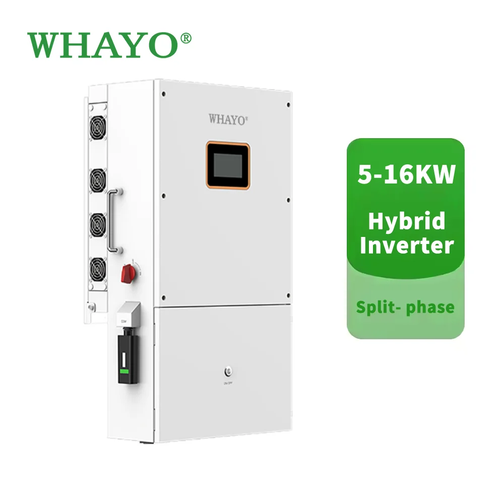 Us Version High-Performance 8000W Split Phase Inverter with 12kVA Parallel Support for Home Backup