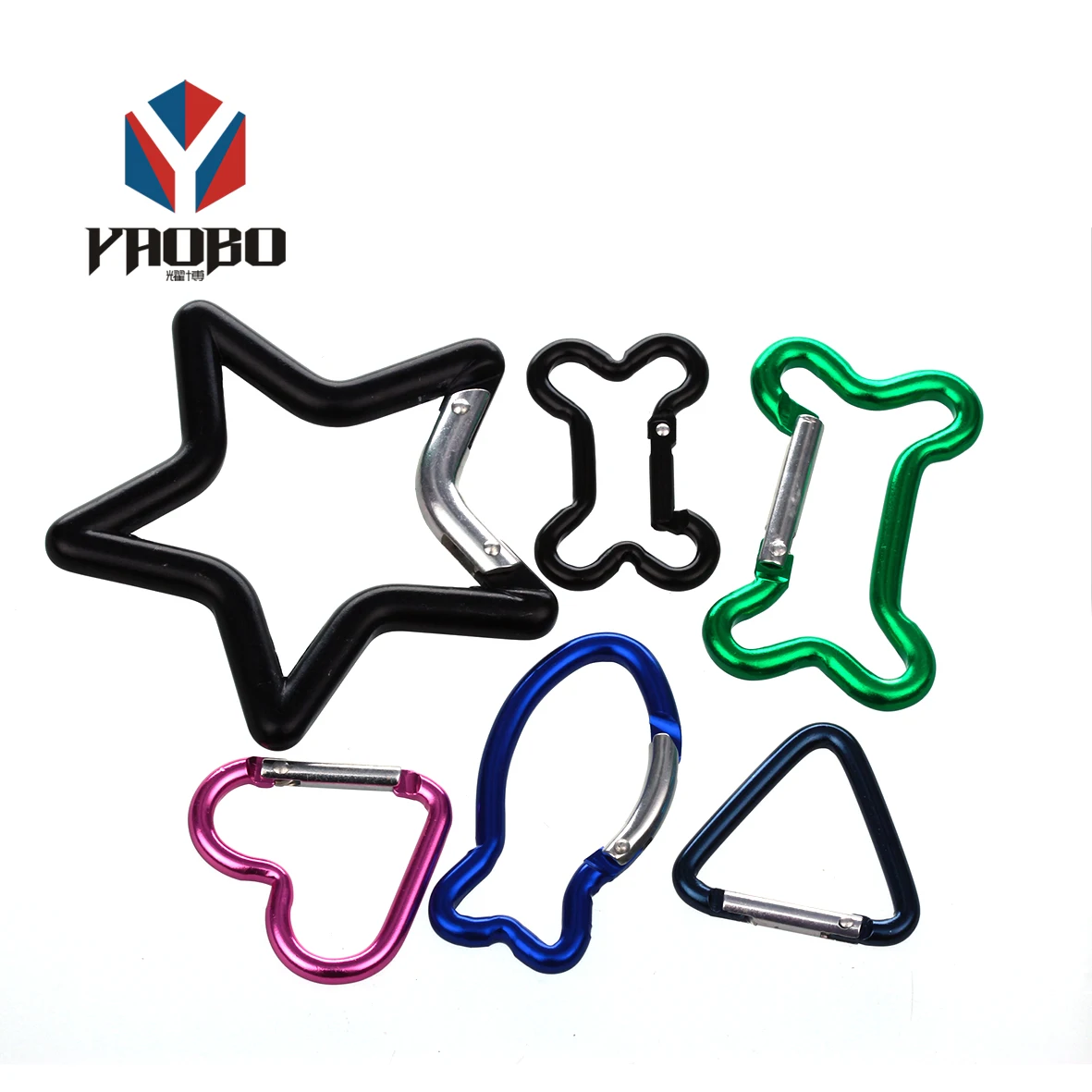 Fashion High Quality Metal Keychain Mouse Shaped Carabiner Promotional Gift