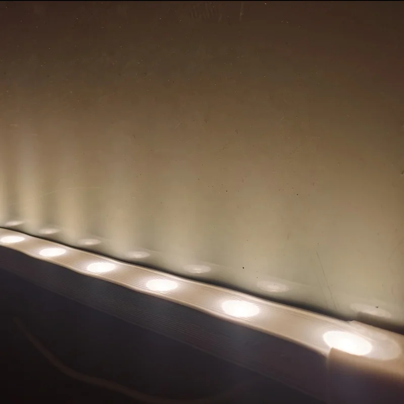 Solid Silicon 5M 24W/m White RGB RGBW 24V Bendable IP67 Flexible Wall Washer Led Rgbw For Architectural Lighting