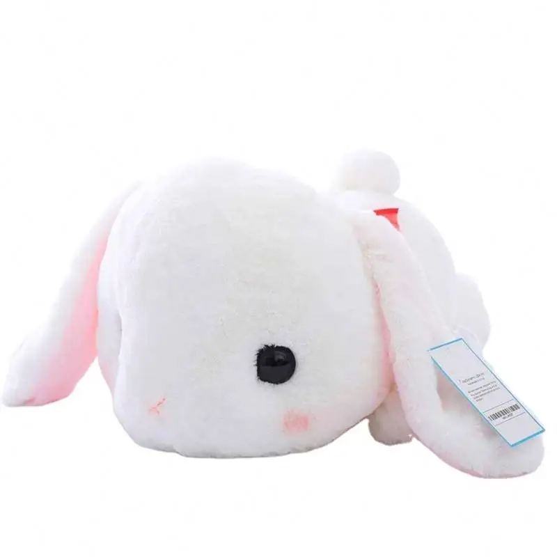 Cuddly Bunny Big Head Fluffy Rabbit Plush Toy For Kids Gift
