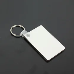 Blank Heat Transfer Keychain Sublimation Wooden Keychain Printable Sublimation MDF keychain