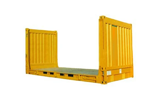 China Flat Rack Container/ Platform Container Manufacture Supplier New Brand
