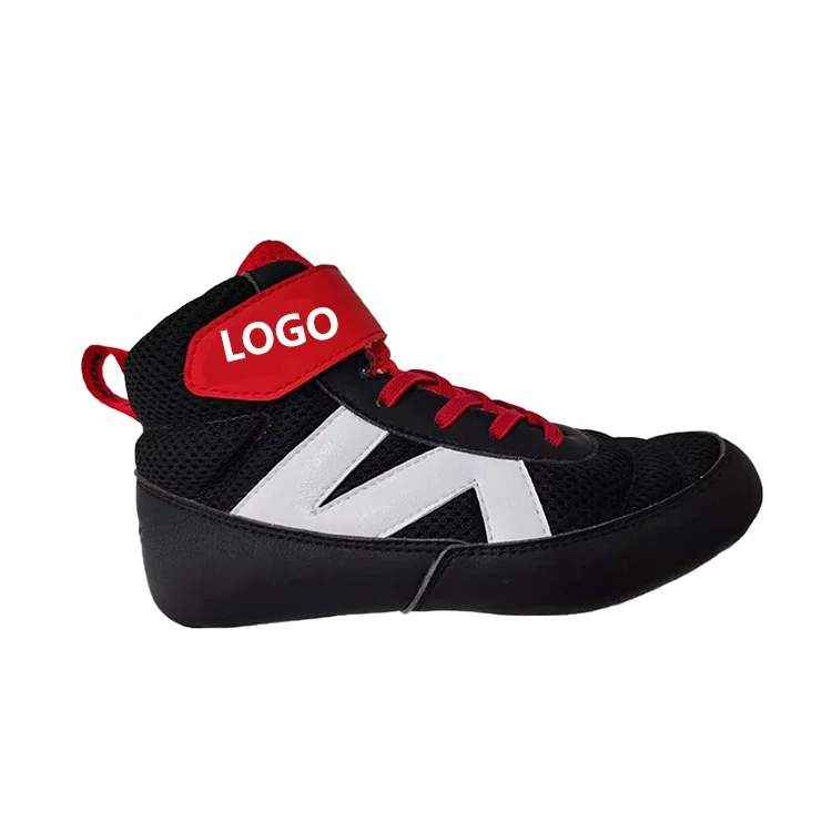 
New design Custom Comfortable Breathable Rubber Mesh Outdoor Sport Man Boxing Shoes 