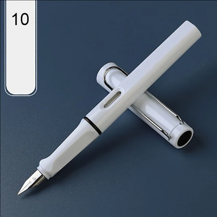 F011   Wholesale High-Grade Colorful Classic Plastic Fountain Pen for student and gifts