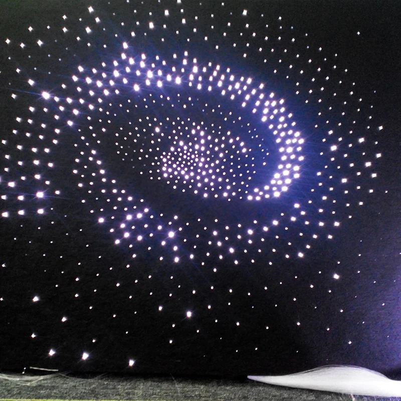 PMMA Plastic Starry Sky Ceiling Effect Led Light Fiber Optic Light for Home