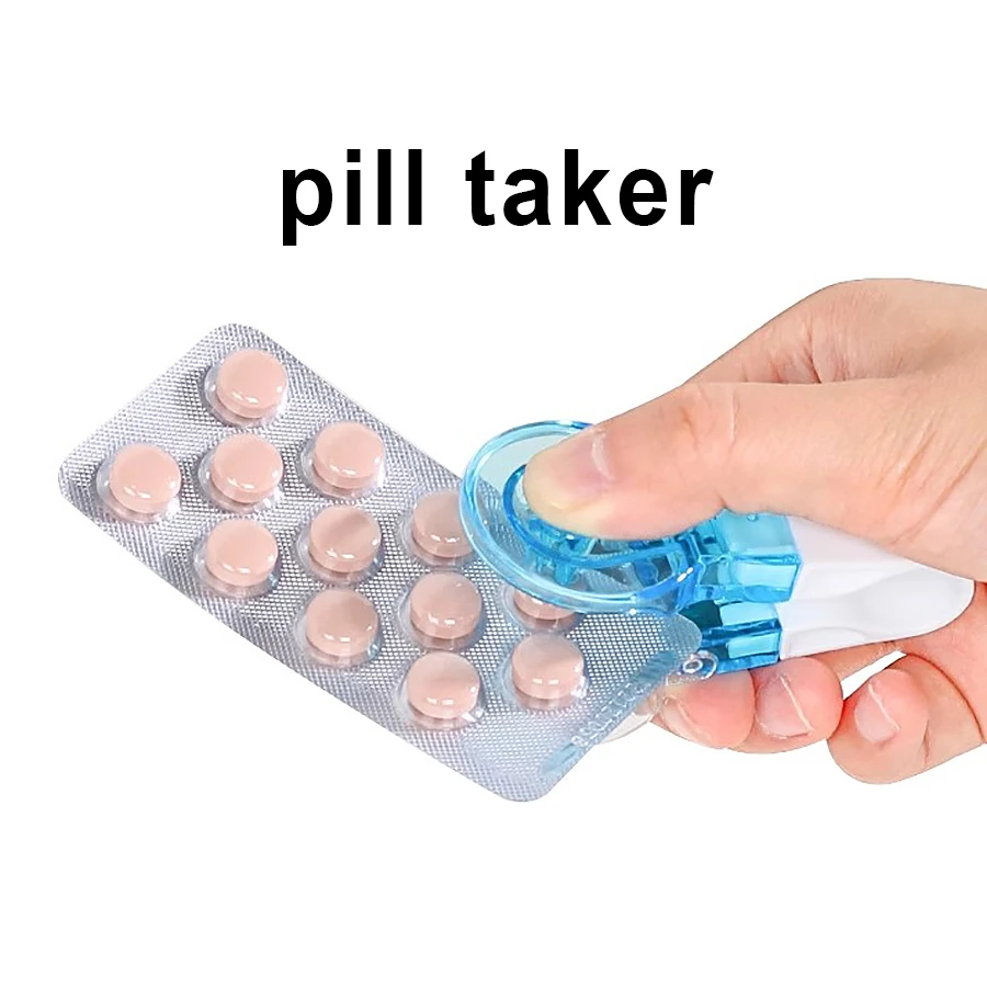 pill cutter and storage box colorful custom plastic cutter pill box