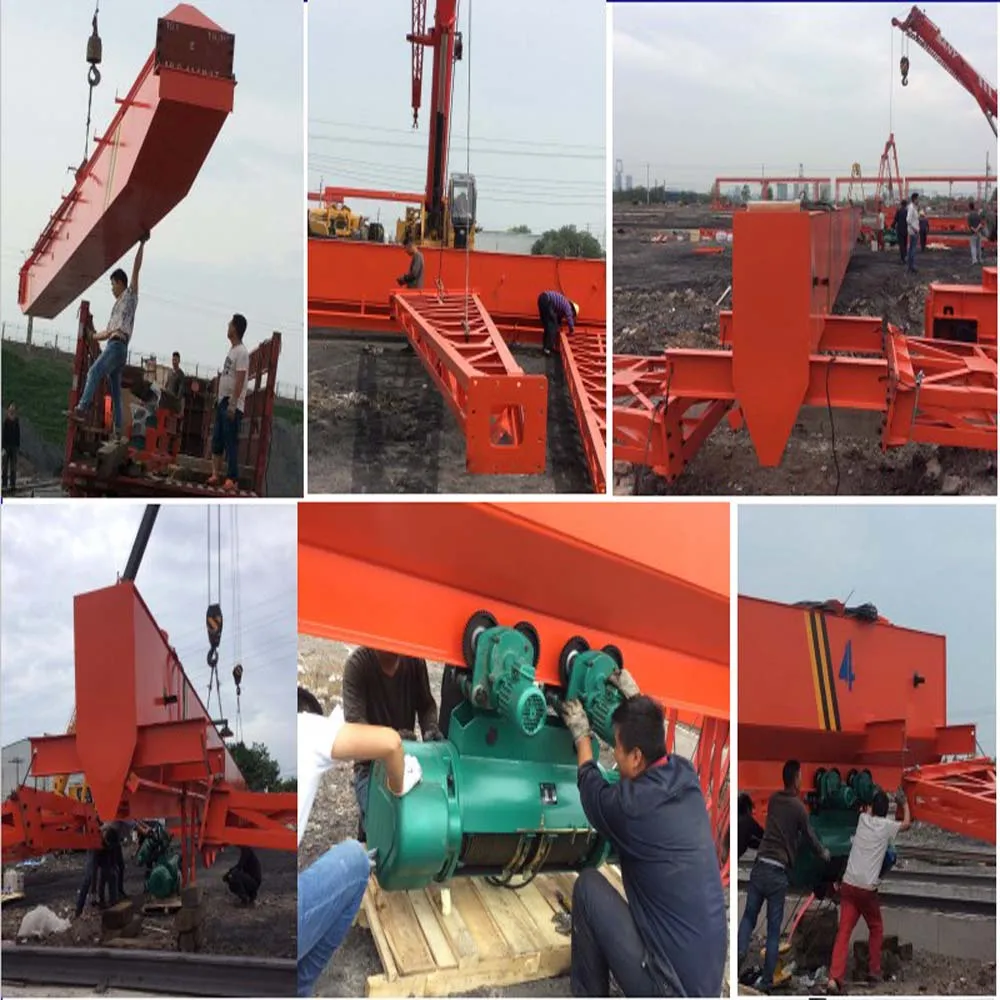 Machinery Repair Shops workshop single girder 5 ton mobile gantry cranes